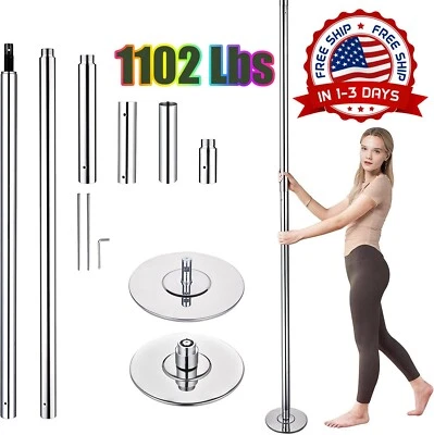 Tubo para bailar pole tubo de baile para casa hacer ejercicio portable rotacion - Image 1 of 4