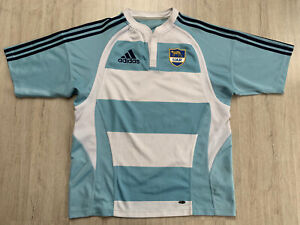 2007 2008 Home Argentina UAR Union Rugby Shirt Jersey Camiseta Maglia Adidas L