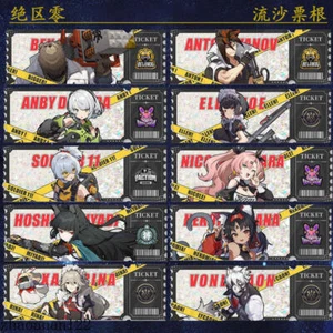 Nuovo anime Zenless Zone Zero Ellen Joe Quicksand biglietto stub carta da collezione regalo - Foto 1 di 21