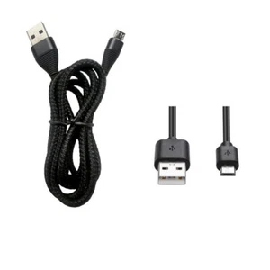 3.3 FT Nylon Braided USB Cable Mirco USB For Garmin Approach G8 Golf GPS - Picture 1 of 5