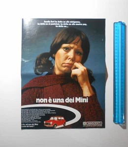 PUBBLICITÀ ADVERTISING WERBUNG ITALIAN CLIPPING 1973 INNOCENTI MINI - Picture 1 of 1