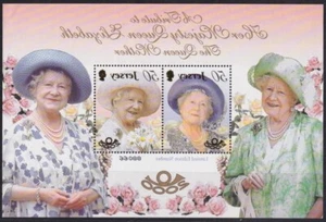 F-EX58372 JERSEY UK ENGLAND MNH 2000 ROYAL FAMILY TRIBUTE QUEEN MOTHER. - Picture 1 of 2