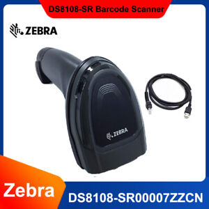 Zebra DS8108-SR00007ZZCN 2D Imager Handheld Barcode Scanner Reader w/ USB Cable