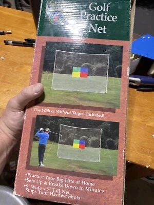 Red de práctica de golf Club Champ, clima 9 pies de ancho por 7 pies de alto en caja Foto 1 de 4