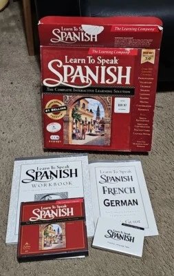 The Learning Company Learn to Speak Spanish 7.0 3 CD Set - Image 1 of 3