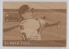 2002 Upper Deck 40 Man Lumber Yard Chipper Jones #LY1 HOF