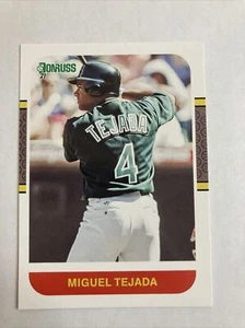 2021 Donruss Baseball Card Mint Miguel Tejada HOF Legend Insert #246 - Picture 1 of 2