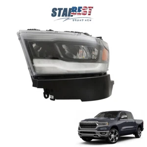 Fit For dodge ram 1500 2019-2023 LH/Left Headlight Replacement LED Housing w/DRL - Picture 1 of 12