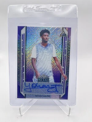 2022 Leaf Basketball Yohan Traore Auto Rookie #’d 4/15 - Image 1 of 2