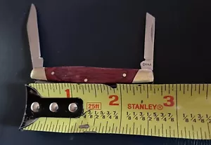 Navaja de bolsillo plegable con mango de madera Buck 375 Deuce - Imagen 1 de 4