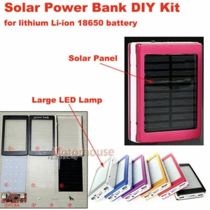 5V Dual USB Li-ion Lithium Battery Charger Module Box Case DIY Solar Power Bank - Picture 1 of 11