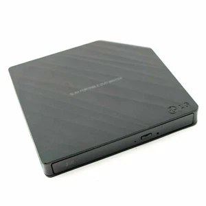 LG GP30NB20 8x Slim External DVD Re-Writer Retail Kit - Black - Picture 1 of 5