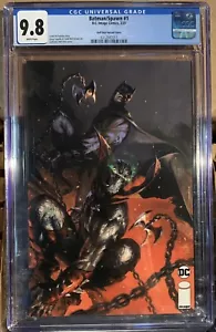 Batman Spawn #1 CGC 9.8 Dell'Otto Cubierta CGC 9.8 Todd McFarlane Greg Capullo Art - Imagen 1 de 2