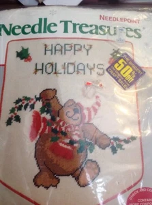 KIT DE AGUJA Needle Treasures, BANDERA DE OSO WINSOME, Sellado, MPN 06870 - Imagen 1 de 4