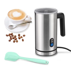 300ml Milk Frother Automatic Electric Stainless Steel Handheld Milk Foam Maker - Picture 1 of 9