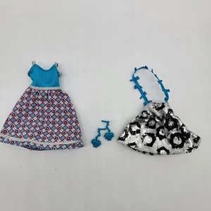 Monster High Frankie Stein Deluxe Fashion Pack Pieces Dress Earrings Skirt - Picture 1 of 4
