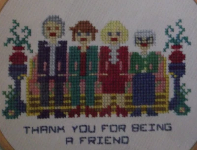 GOLDEN GIRLS Kit Punto de Cruz 12 Patrones Diseños Refranes Precintados Foto 1 de 4