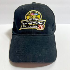 NASCAR NEXTEL cup series Champion 2005 Tony Stewart #20 Hat Winners Circle NWT