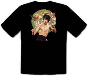 BRUCE LEE KARATE Dragon! COOL BLACK Kids T-Shirt -089_Kids - Picture 1 of 2