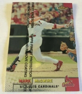 1999 Topps Finest w/Coating Mark McGwire #70 Cardinals - Bild 1 von 2