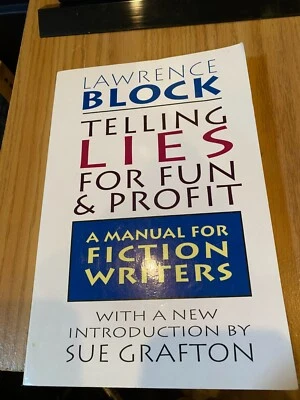 Telling Lies for Fun and Profit Paperback Lawrence Block SIGNED - Image 1 of 4