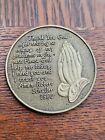 Vintage Televangelist Robert Schuller Brass Christian Prayer Coin 1980