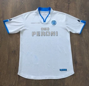 SSC Napoli 2001 2002 Away Football Shirt Soccer Jersey Diadora Size XL - Picture 1 of 22