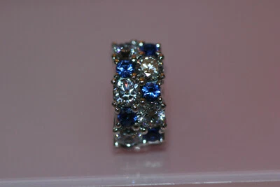 Nuevo en caja Pandora 2020 transparente y azul brillante clip encanto 799171c01 $55 bolsa y caja Foto 1 de 4