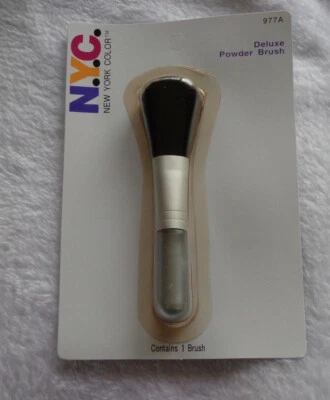 New York Color Deluxe Powder Brush 3.75in Grey 977A - Image 1 of 2