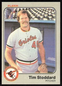 1983 Fleer #75 Tim Stoddard - FREE SHIPPING - Picture 1 of 2