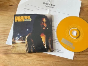 CD Hiphop Beenie Man - Streetlife (2 Song) Promo VIRGIN REC cb + Presskit - Picture 1 of 2