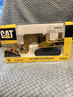 1998  Cat 5080 Front Shovel - Norscot 1:50 Scale Diecast Model #55004 New - Image 1 of 4