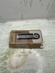 EDJY Fingernail Cutter Precise Single Blade Trimmer Nail Clippers, Black NEW - Picture 1 of 2