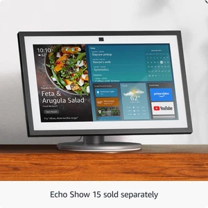 Amazon Premium Adjustable Stand | Designed for Amazon Echo Show 15 (Sold Separat - Picture 1 of 12