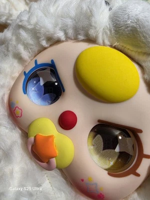 BABY THREE HUGGING BABY BACKPACK. CONFIRMED WHITE BUNNY LEGENDARY EYES PACIFIER! - Image 1 of 4