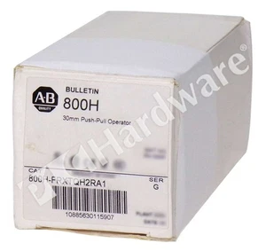 Surplus Open Allen Bradley 800H-FRXTQH2RA1 Ser G 2-Pos 30.5mm Red Push Button - Picture 1 of 8