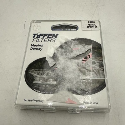 Tiffen 82mm Neutral Density 0.6 ND Photography Lens Filter - Image 1 of 3