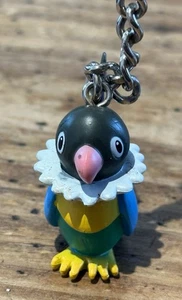 CHATOT Pokémon KEYCHAIN w/Silver Toned 2.75” Chain & Clip + RED TAG but NO Ball - Picture 1 of 5