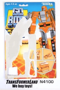 Paquete Blaster (naranja) Gobots Tonka regulares - Imagen 1 de 2