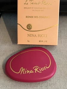 Nina Ricci LIP TRIO Compacto En Caja Original Con Inserto Nuevo Stock Antiguo NUNCA USADO - Imagen 1 de 6