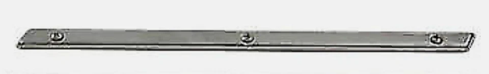 1951-1953 Harley-Davidson V-Twin tira de acabamento de emblema de aço inoxidável 38-7016 - Imagem 1 de 4