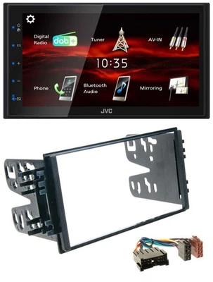 JVC USB Bluetooth MP3 DAB 2DIN Autoradio für Kia Carnival (2001-2005) - Bild 1 von 4