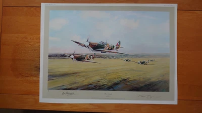 Robert Taylor Air Combat Paintings - Dawn Scramble (202) - Image 1 of 3