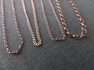 4 x Vintage 925 Sterling Silber Ketten Halskette 21,3 Gramm - Bild 1 von 5