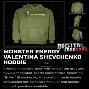 Monster Energy Mayhem Gear 2025  - Valentina Shevchenko Hoodie - New/Sealed - XL - Picture 1 of 4