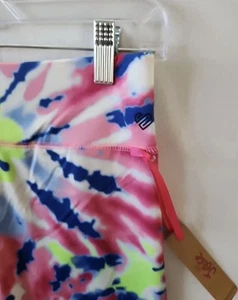 NWT Justice Leggings Ankle Girls Full Multicolor Bright Colors Size XL (16/18) - Picture 1 of 8