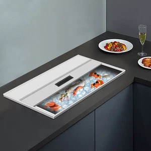 Drop-in Eisbehälter Küchen Eistruhe Saft Eisbehälter nicht leicht zu verformen leicht zu reinigen - Bild 1 von 11