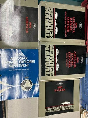 1995 Ford Ranger Esploratore Aerostar Camion Servizio Shop Riparazione Manuale - Immagine 1 di 4