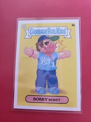 Bobby Witt Jr 2022 Garbage Pail Kids X Keith Shore Rookie Burst Royals 6b - Image 1 of 4