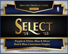 2014-15 Select Blue & Silver,Purple & White,Red Blue Concourse,Die Cuts Singles
